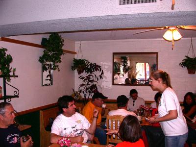 Placing our order