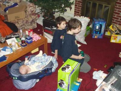 the three