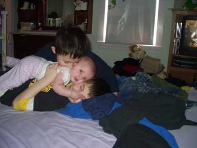 the three