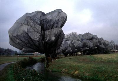 Christo - Wrapped trees