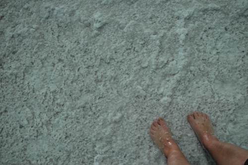 Salt Bath for MY FEET