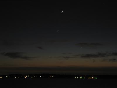 Planets 10 May - Mercury sliding away fast