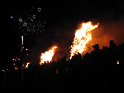 Fireworks and Bonfire