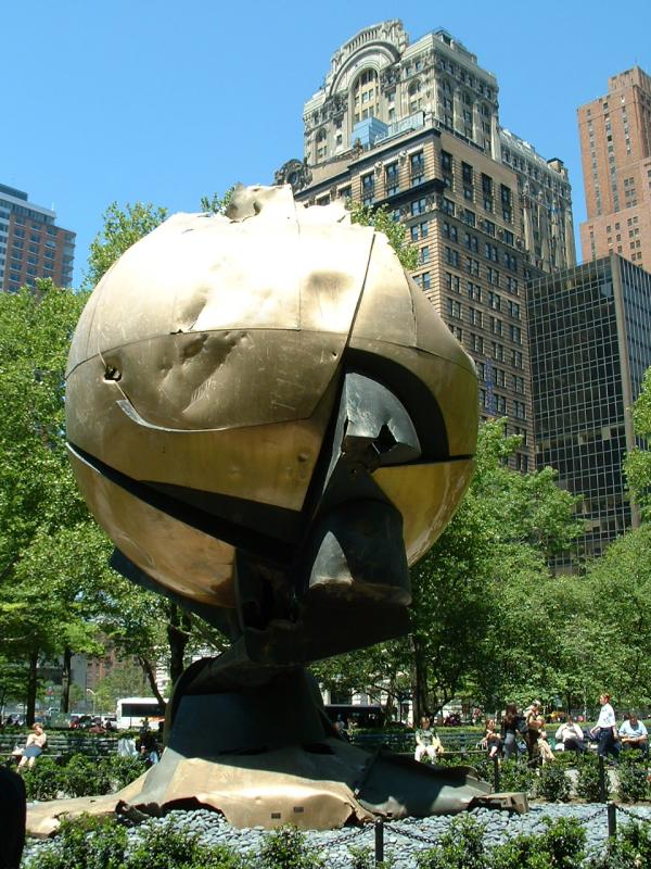 Sculpture in Battery Park