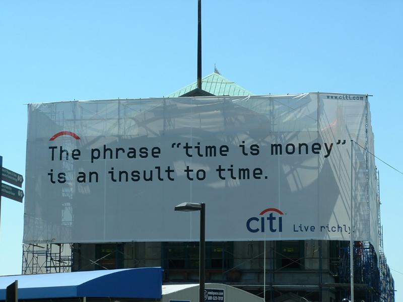 Sign in Battery Park