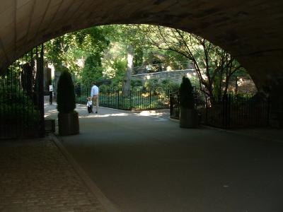 Under a Central Park Bridge