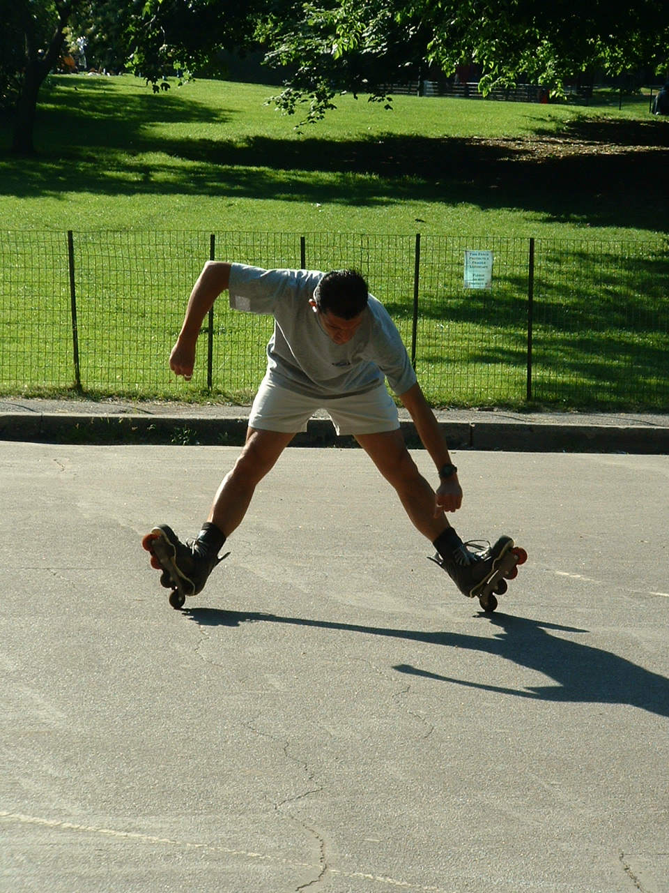 Acrobatic Skater, Central Park