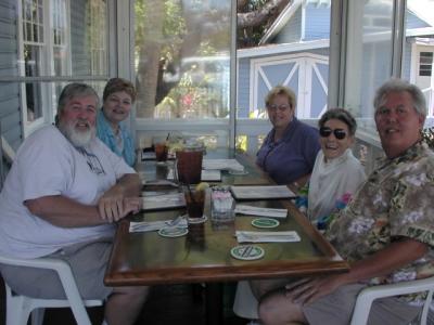 Jack, Susan, Sue, Mom, Frankcelebrate Mother's Dayat Sea Sea Riders