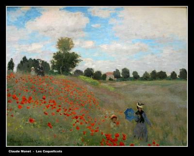 Claude Monet  -  Les Coquelicots