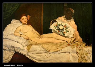 Edouard Manet  - Olympia