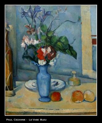 Paul Czanne  -  Le vase bleu