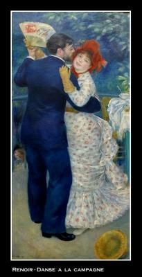 Pierre-Auguste  Renoir : : Danse  la Campagne