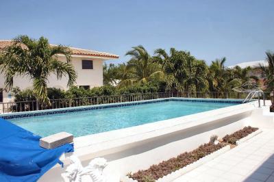 Pool backyard.