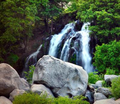 Soft Spray Falls