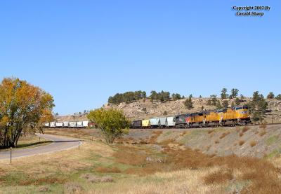 UP 4307 East At Buffalo Bend, NE