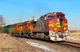 BNSF 792 East At Highland, CO