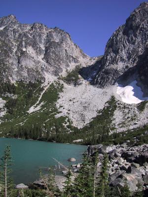 Another view of Aasgard Pass