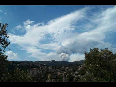 Mt Lemmon Fire Progression