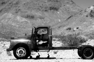 Pickup, Death Valley, 35mm