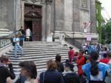 dominikanerkirche 1. bezirk, der hausherr ist überrascht: so viele neue schäfchen?