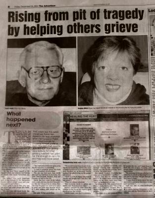 Croydon Advertiser Article on HtH - 24 December 2004