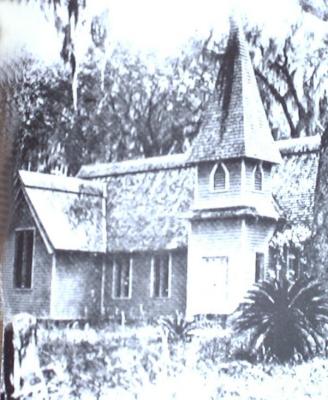 Early Version of Christ Church, St. Simons