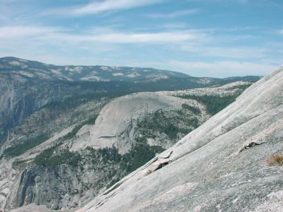 North Dome View from Snake Dike
