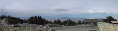 Panorama from Sandia Crest overlooking eastern plains