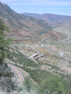 Highway bridge across Salt River