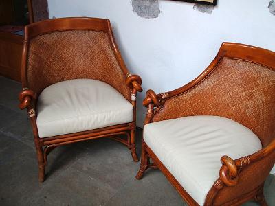 armchairs, Parador Hotel