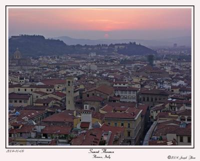 Sunset Florence