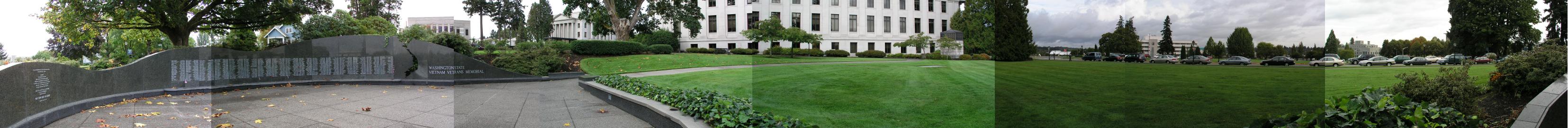 Panorama - Capitol Lawn - Olympia, Washington