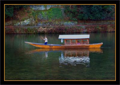  Arashiyama boatman  