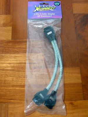 Y-split molex cable
