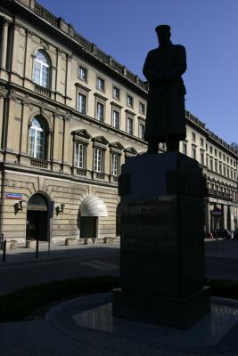 Statue of a Polish Marshal