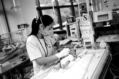 Paediatric Nurse and Infant II