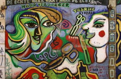 Amsterdam - Graffiti, Picasso style