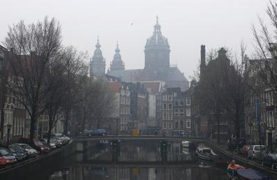 Amsterdam - Foggy morning
