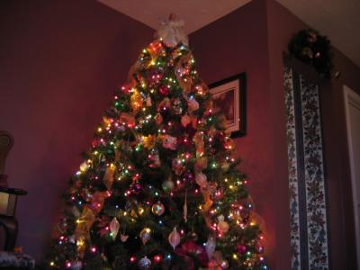 The Gaudet Christmas tree