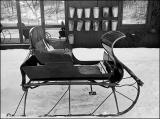 Sleigh and Buckets by Paul Fink