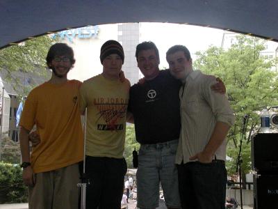 Owen, Ben, Adam, and Sid
