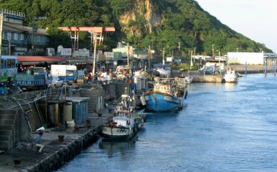 Keelung, a fishing town on the outskirts of Taipei