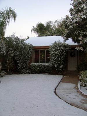 Christmas Snowfall IN Brownsville, Texas