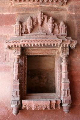 Alcove Detail, Khwabgah, Fatehpur Sikri