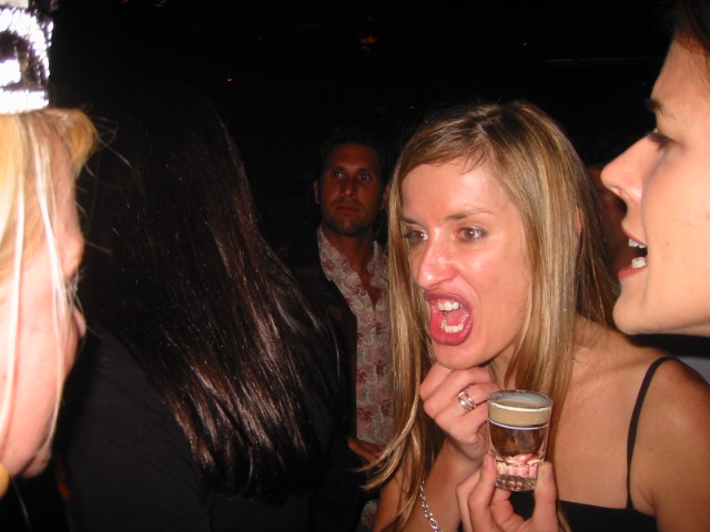 Ashley with a shot