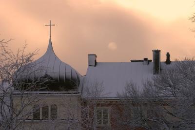 Dec 26: Bleak winter sun