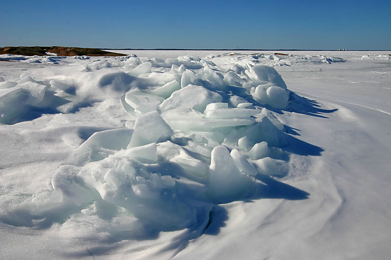 Icy fields