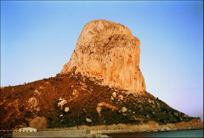 Ifach Mountain in Calpe