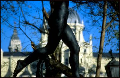 Statue in Madrid