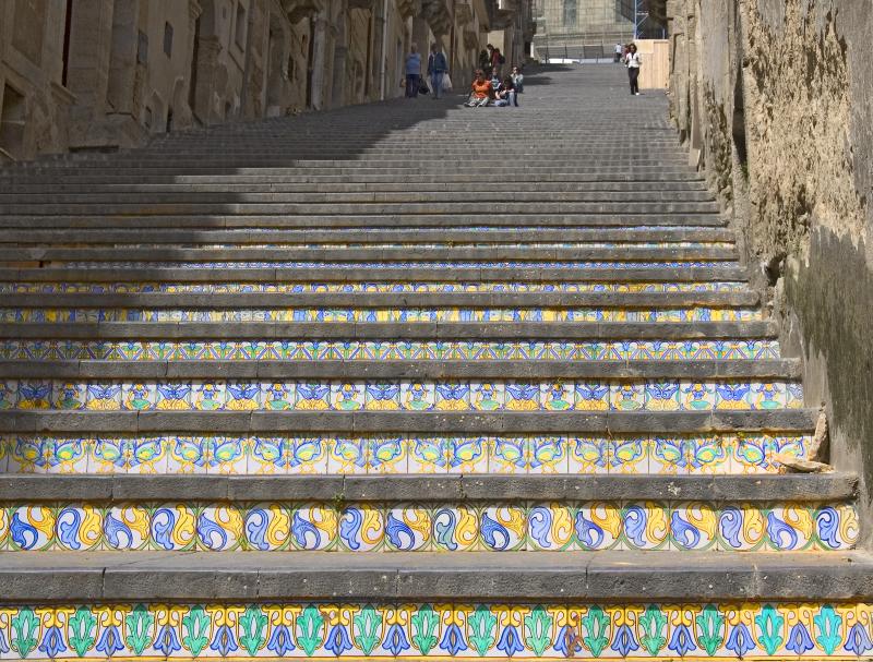 La Scala at Caltagirone